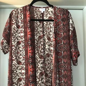 Lularoe NWOT Size 3 Bianca Kimono